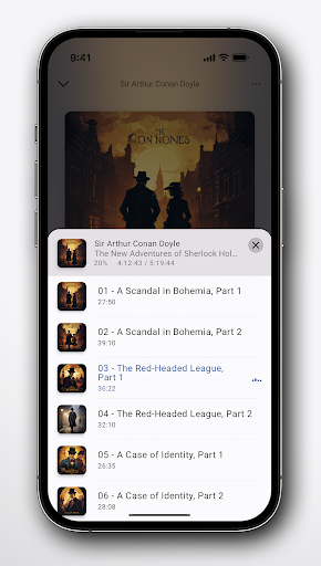 PlayBook Lite Audiobook Player ekran görüntüsü