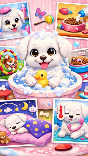 Puppy Daily Activities Games ekran görüntüsü