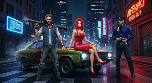 Miami Gangster 3d Mafia City ekran görüntüsü