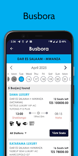 Busbora: Book Tickets Online ekran görüntüsü