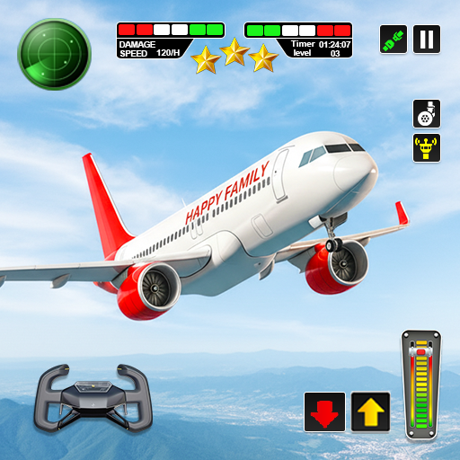 Passenger Airplane Flight Game