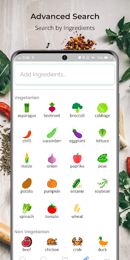 Asian Recipes ekran görüntüsü