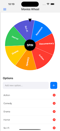 Decision Wheel ekran görüntüsü