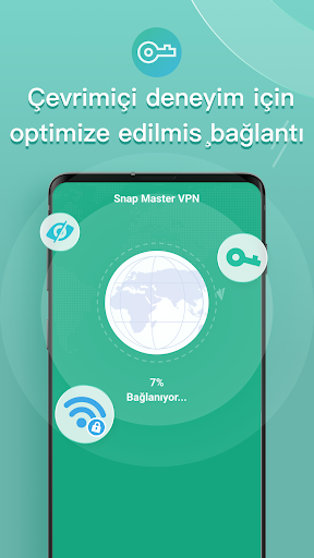 Snap Master VPN: Süper Vpn Pro ekran görüntüsü