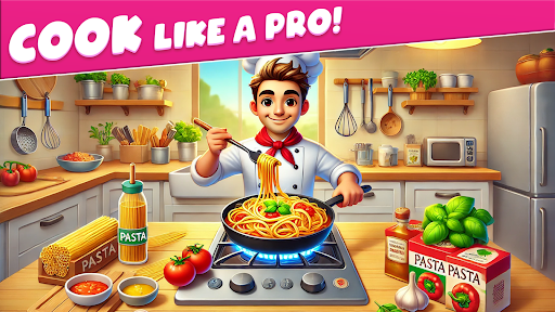 Cooking Taste Restaurant Games ekran görüntüsü