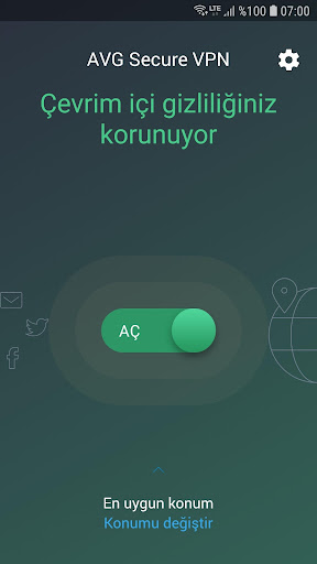 AVG Secure VPN Proxy & Privacy ekran görüntüsü