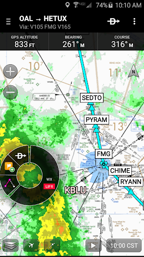Garmin Pilot ekran görüntüsü