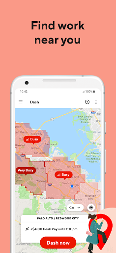 DoorDash - Dasher ekran görüntüsü