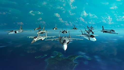 Battle Warplanes: Uçak 3D ekran görüntüsü