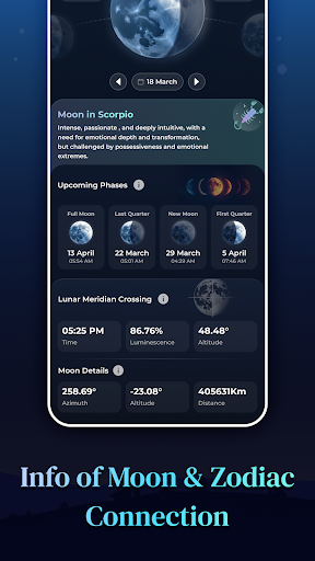 Moon Phases & Sun Calendar ekran görüntüsü