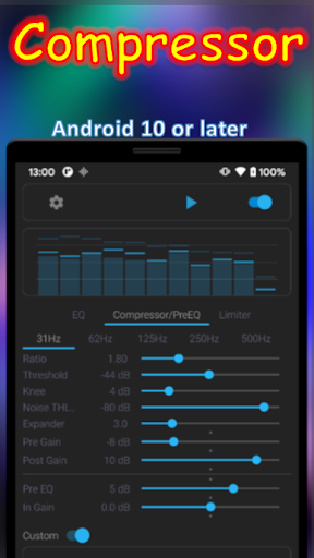 GlycoX 10 Graphic Equalizer ekran görüntüsü