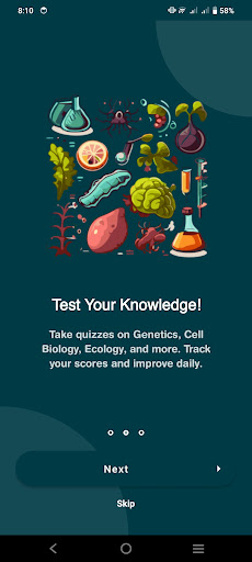 Biology MCQ Exam Booster ekran görüntüsü