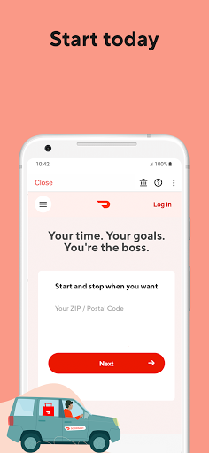 DoorDash - Dasher ekran görüntüsü