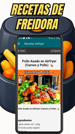Recetas Airfryer - Freidora ekran görüntüsü