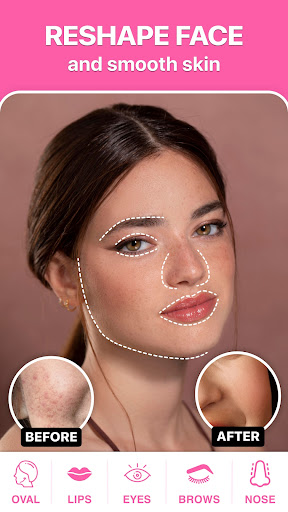 FitPix Selfie Photo Editor ekran görüntüsü