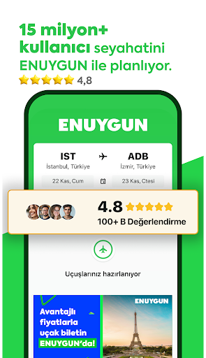ENUYGUN: Uçak Otel Otobüs Araç ekran görüntüsü