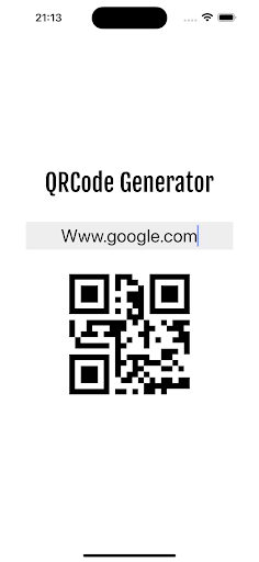 QRCode Generator ekran görüntüsü