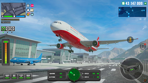City Airplane Pilot Simulator ekran görüntüsü