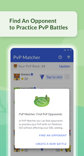 PokeMatch - PvP Battle Finder ekran görüntüsü