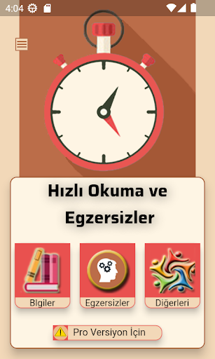 Hızlı Okuma ve Egzersizleri ekran görüntüsü