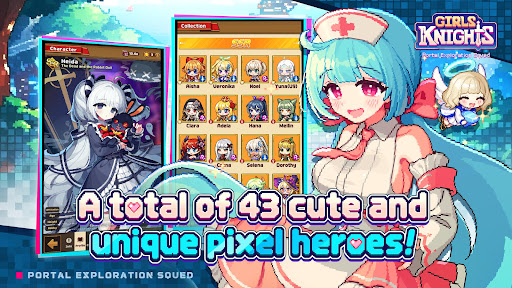 Girls Knights: SQUAD RPG ekran görüntüsü