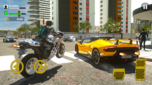 Police Bike Real Crime Driver ekran görüntüsü