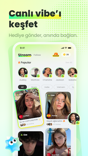 Vero Live ekran görüntüsü