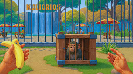 Ben Vahşi Bir maymun: zoo ekran görüntüsü
