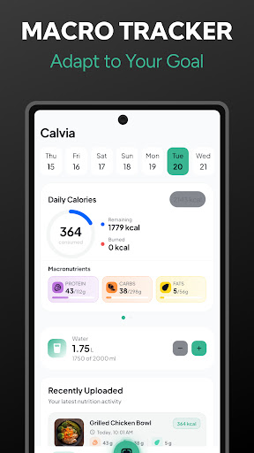 Calvia - AI Calorie Tracker ekran görüntüsü