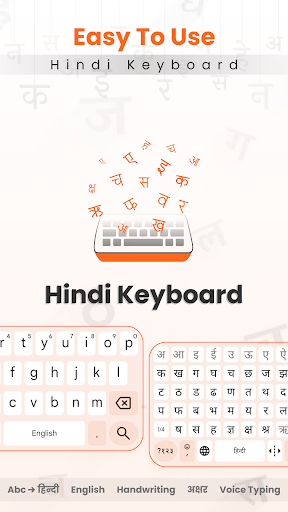 Hindi Keyboard ekran görüntüsü