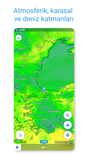 Meteored: Hava Durumu Radarı ekran görüntüsü