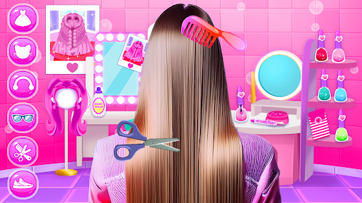 Hair Salon and Dress Up Girl ekran görüntüsü