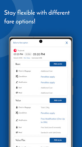 Sastaticket.pk Flights, Bus ekran görüntüsü