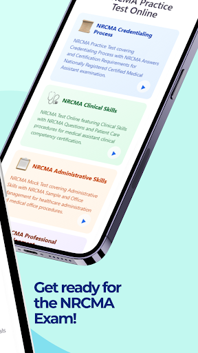 NRCMA Practice Test ekran görüntüsü