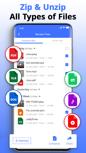 Zip Extractor - Rar Extractor ekran görüntüsü