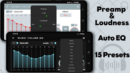 Music Volume EQ - Ekolayzır ekran görüntüsü