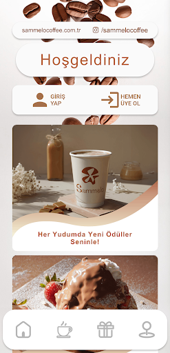 Sammelo Coffee ekran görüntüsü