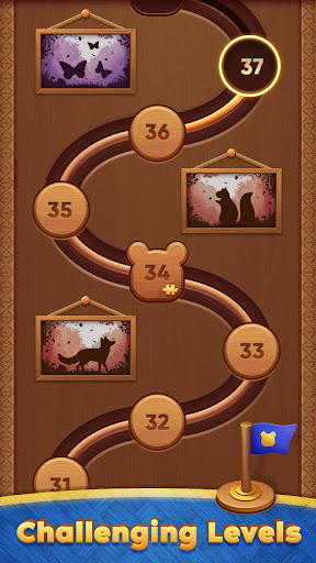 Gioco di puzzle in legno ekran görüntüsü