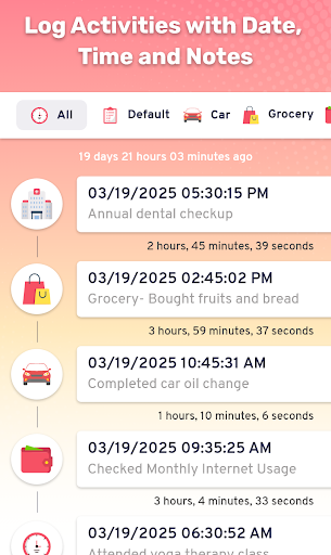 Timestamper - Activity Tracker ekran görüntüsü