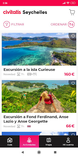Guía de Seychelles - Civitais ekran görüntüsü
