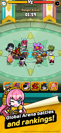 LINE Idle Rangers AFK RPG ekran görüntüsü
