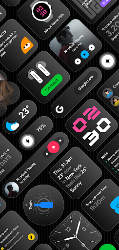 Glass Widgets ekran görüntüsü