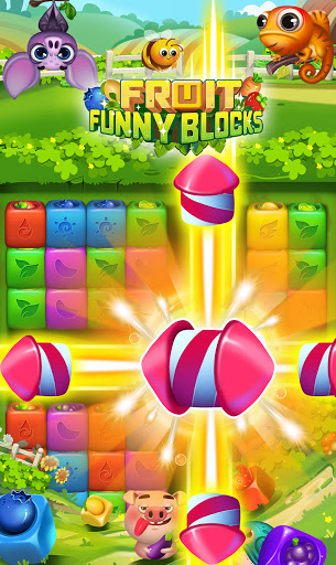 Fruit Funny Blocks ekran görüntüsü