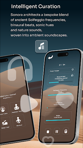 Sonora AI-driven Sound Therapy ekran görüntüsü