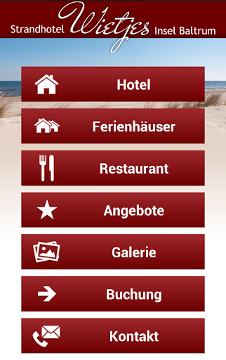 Strandhotel Wietjes Baltrum ekran görüntüsü