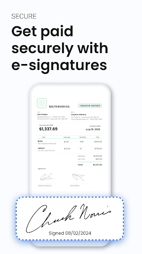 Easy Invoice & Estimate Maker ekran görüntüsü