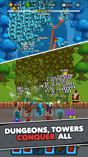 Lucky Forge: Idle TD Game ekran görüntüsü