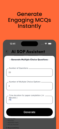 Ai SOP Genie ekran görüntüsü