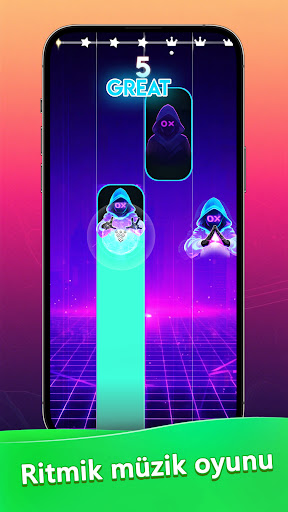 Beat Piano - Music EDM Tiles ekran görüntüsü