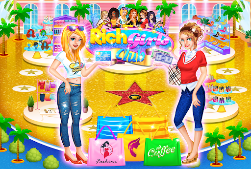 Rich Girls Shopping Games ekran görüntüsü